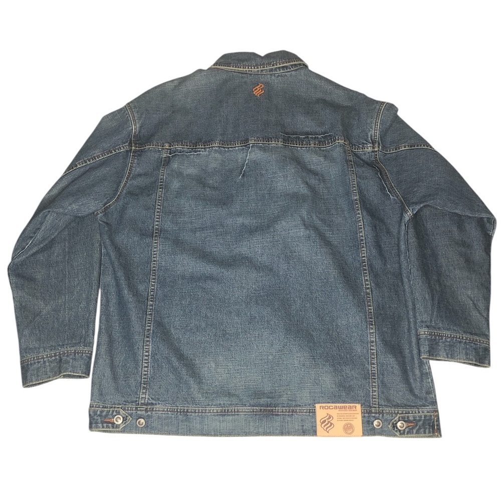 Y2K Rocawear Authentic Oversized Denim Jacket - Picture 8 of 15